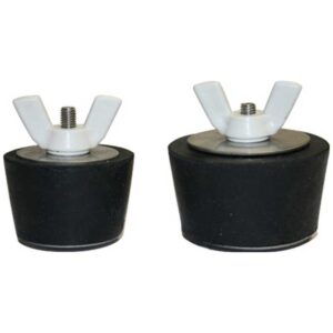 Gre Swimming Pool Hibernation Plug 1.5´´ Negro 4 x 4 x 4 cm