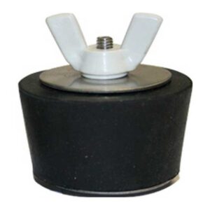 Gre Swimming Pool Hibernation Plug 2´´ Negro 6 x 6 x 6 cm
