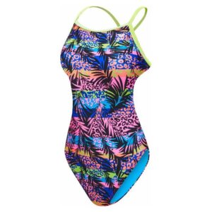Tyr Sumatra Cut Fit Tie-back Swimsuit Multicolor UK 32 Mujer