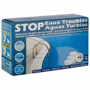 Gre Pools Stop Turbid Waters 6 Units Blanco 30 g