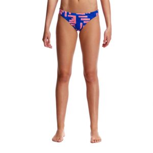 Funkita Bibi Banded Bikini Bottom Azul AUS 8 Mujer