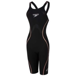 Speedo Fastskin Lzr Pure Intent Close Back Kneeskin Swimsuit Negro UK 22 Mujer