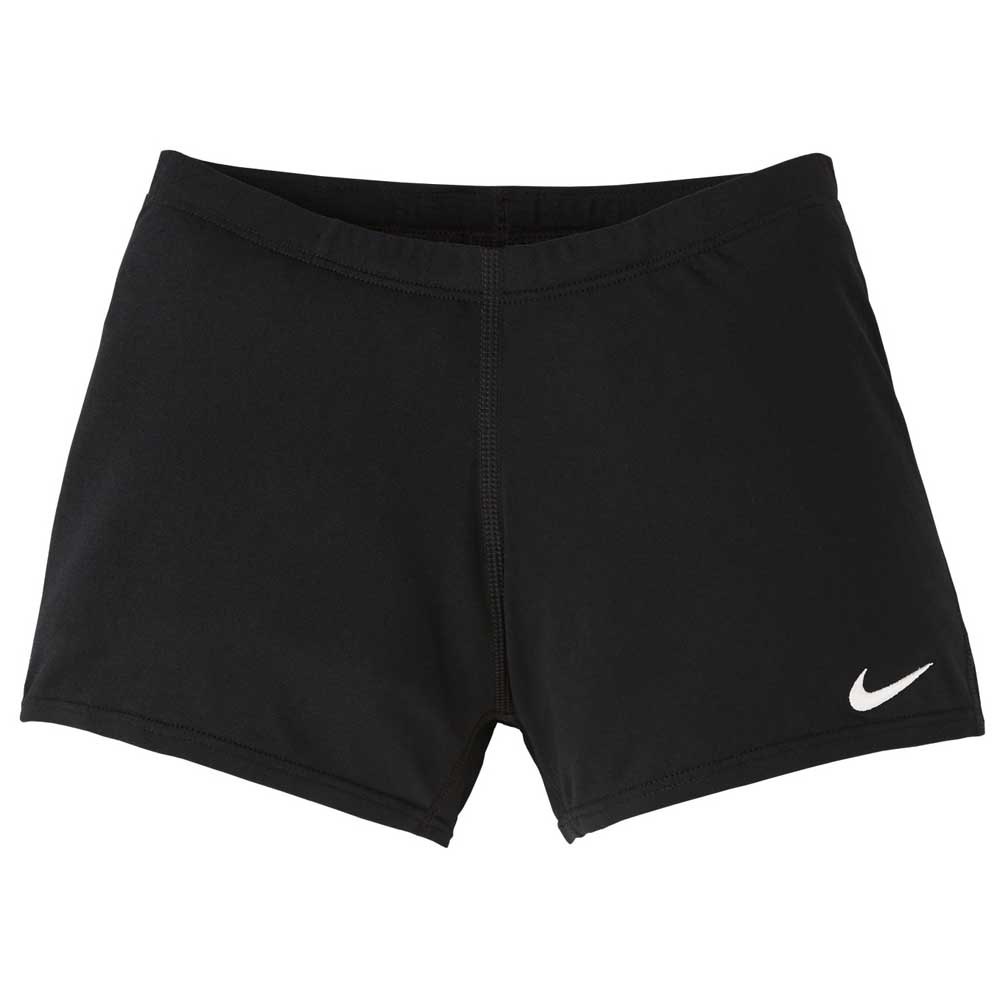 Nike Swim Poly Solid Square Leg Swim Boxer Negro 10-11 Years Niño