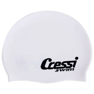 Cressi Silicone Swimming Cap Blanco