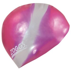Zoggs Silicone Swimming Cap Rosa