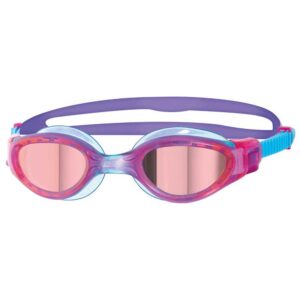 Zoggs Phantom Elite Mirror Swimming Goggles Junior Rosa