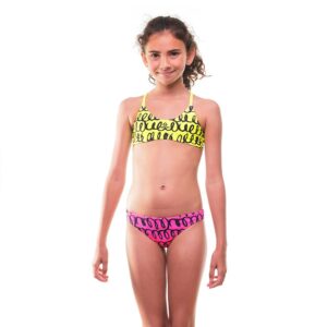 Odeclas Fluor Naia Teen Bikini Amarillo,Rosa 8 Years NiÃ±o