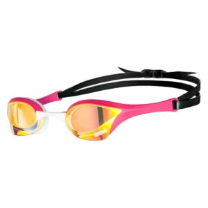 Arena Cobra Ultra Swipe Mirror Swimming Goggles Rosa