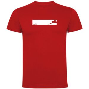 Kruskis Swim Frame Short Sleeve T-shirt Rojo L Hombre