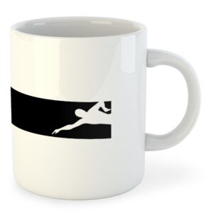 Kruskis Swim Frame Mug 325ml Blanco
