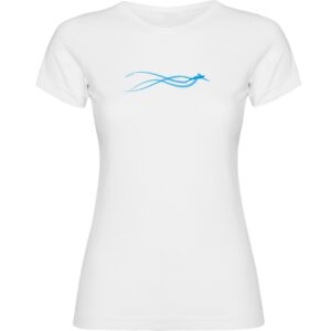 Kruskis Swim Estella Short Sleeve T-shirt Blanco S Mujer