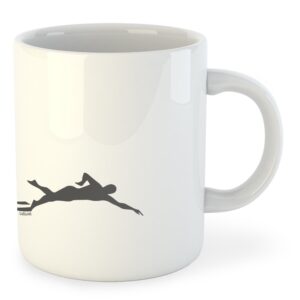 Kruskis Swim Shadow Mug 325ml Blanco