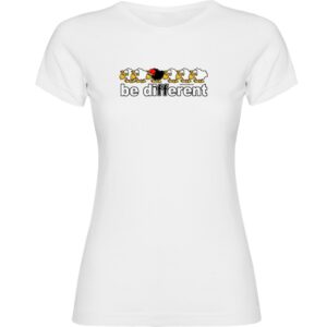 Kruskis Be Different Swim Short Sleeve T-shirt Blanco 2XL Mujer