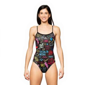 Odeclas Katia Swimsuit Negro XL Mujer