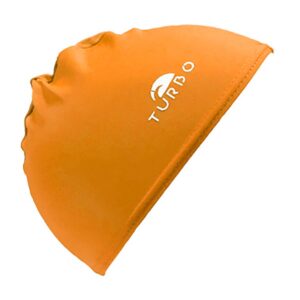 Turbo Elasthan Pbt Swimming Cap Naranja