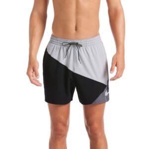 Nike Swim Logo Jackknife 5Â´Â´ Swimming Shorts Negro,Gris M Hombre