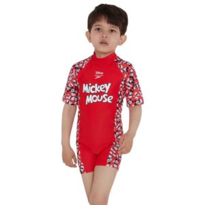 Speedo Disney Mickey Mouse All-in-one Rojo 6 Years