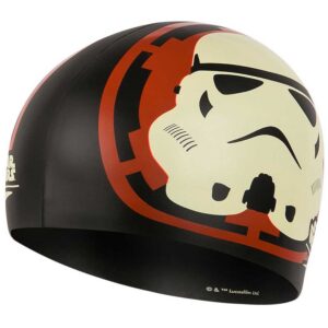 Speedo Star Wars Print Stormtrooper Swimming Cap Negro