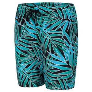 Speedo Junglerain 15Â´Â´ Swimming Shorts Azul,Negro 13-14 Years NiÃ±o