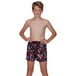 Speedo Glitchamp Allover 13´´ Swimming Shorts Multicolor 8-9 Years Niño