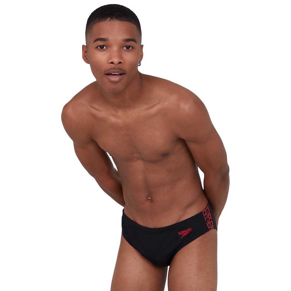 Speedo Boom Star Splice 7 Cm Swimming Brief Negro UK 30 Hombre