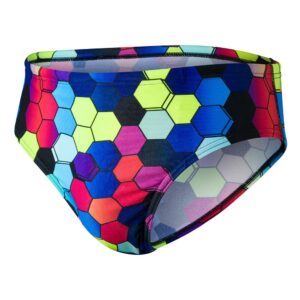 Speedo Allover 8 Cm Swimming Brief Multicolor UK 30 Hombre
