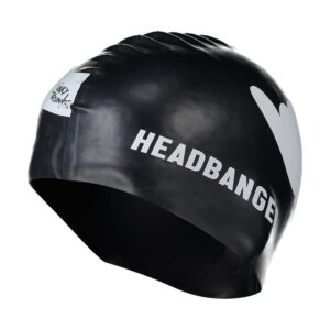 Funky Trunks Silicone Swimming Cap Negro