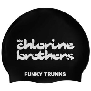 Funky Trunks Silicone Swimming Cap Negro