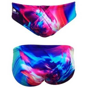 Turbo Wp Bright Swimming Brief Rojo,Azul 3-4 Years Niño