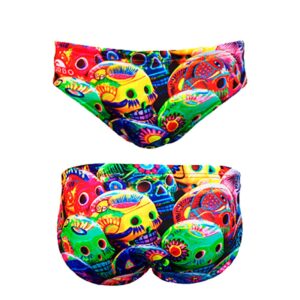Turbo Wp Multi Skull 2019 Swimming Brief Multicolor 5-6 Years Niño