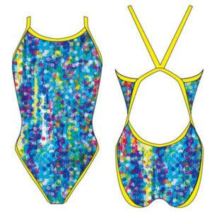 Turbo Dots Revolution Swimsuit Azul 5-6 Years NiÃ±a