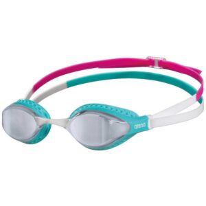 Arena Airspeed Mirror Swimming Goggles Plateado