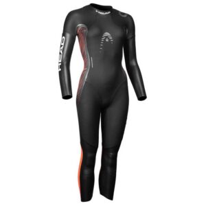 Head Swimming Ow Pure Wetsuit 3/0.5 Mm Woman Naranja,Negro XL