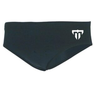 Phelps Team Solid 8 Cm Swimming Brief Negro FR 65 Hombre