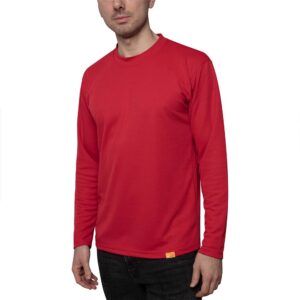 Iq-uv Uv 50+ Long Sleeve T-shirt Rojo XL