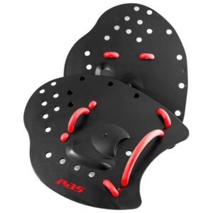 Ras Swimming Paddles Rojo,Negro S