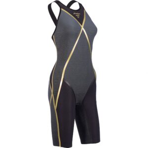 Phelps Matrix Closed Back Swimsuit Gris FR 34 Mujer