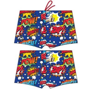 Turbo Boom !!! Swim Boxer Azul L Hombre