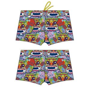 Turbo Bali Tribal Swim Boxer Azul 3XL Hombre