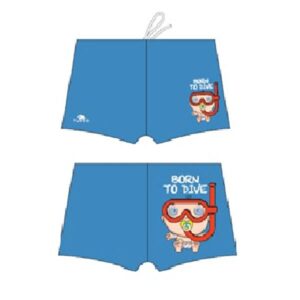 Turbo Born To Dive Swim Boxer Azul XL Hombre