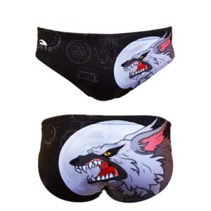 Turbo Wolf Swimming Brief Negro M Hombre