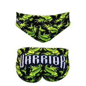 Turbo Carpa Warrior Swimming Brief Verde,Negro XL Hombre