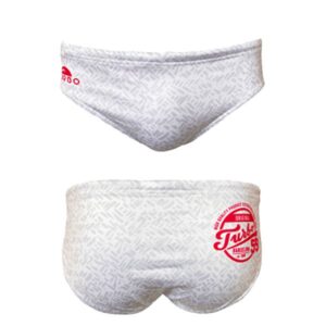 Turbo Plain Swimming Brief Blanco 3XL Hombre