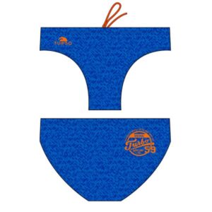 Turbo Plain Swimming Brief Azul 5XL Hombre