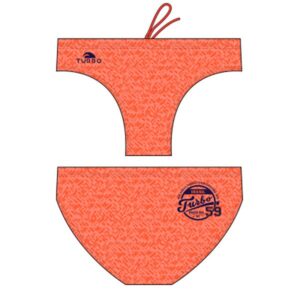 Turbo Plain Swimming Brief Naranja L Hombre