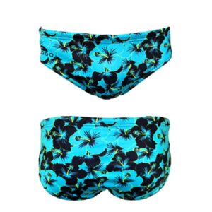 Turbo Fluor Hibis Swimming Brief Azul,Negro 2XL Hombre
