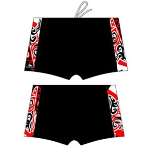Turbo Maori Skin Tattoo Swim Boxer Negro 5XL Hombre