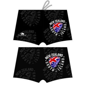 Turbo New Zealand Shield Swim Boxer Negro S Hombre