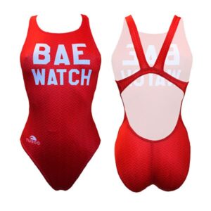 Turbo Bae Watch Swimsuit Rojo XL Mujer