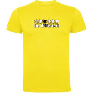 Kruskis Be Different Swim Short Sleeve T-shirt Amarillo 3XL Hombre
